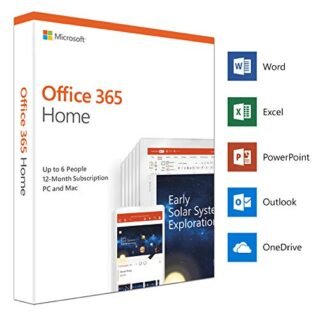 Microsoft Office 365 Home English Subscription 1YR