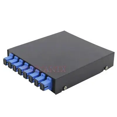 8 Port Fibre Patch Panel with AC Adapter