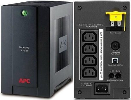 APC BACK-UPS 700VA 230V AVR IEC Sockets UPS
